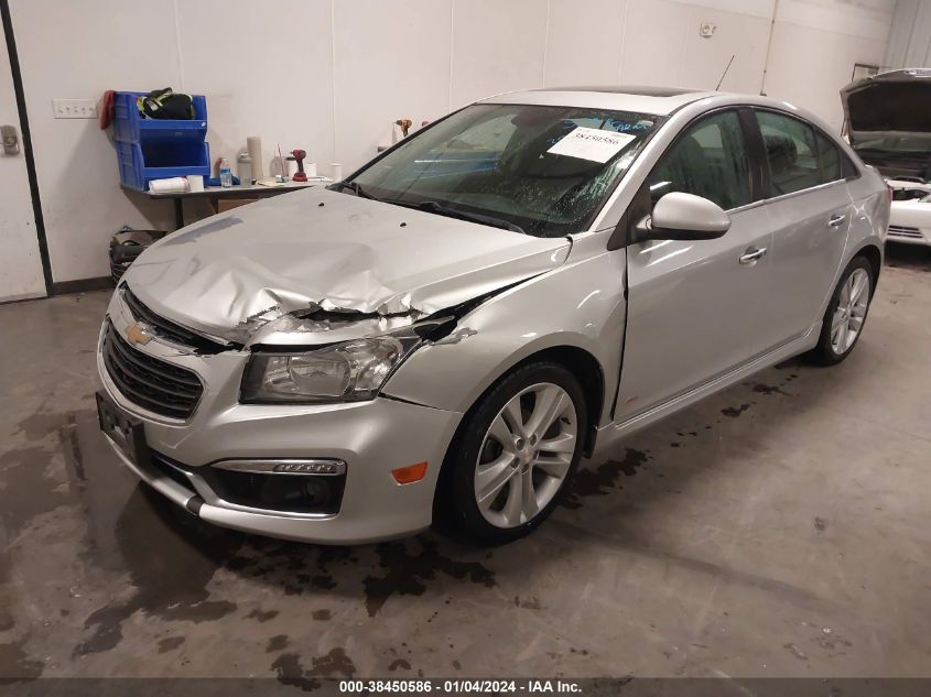2015 CHEVROLET CRUZE LTZ - 1G1PG5SB7F7291756