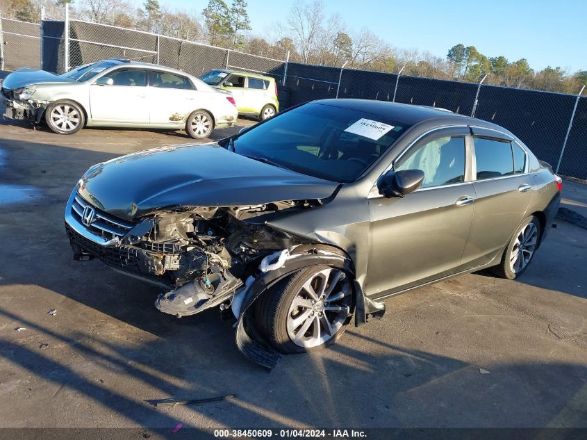 2014 HONDA ACCORD SPORT - 1HGCR2F50EA109918