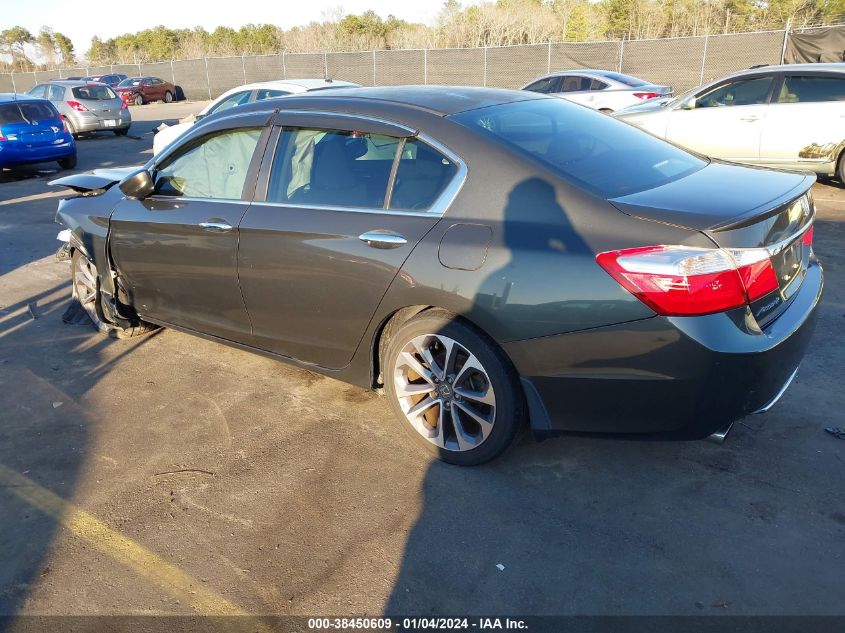 2014 HONDA ACCORD SPORT - 1HGCR2F50EA109918