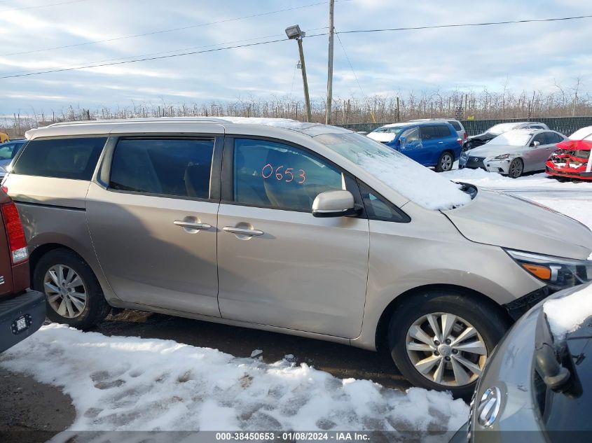 2016 KIA SEDONA LX - KNDMB5C017G619152