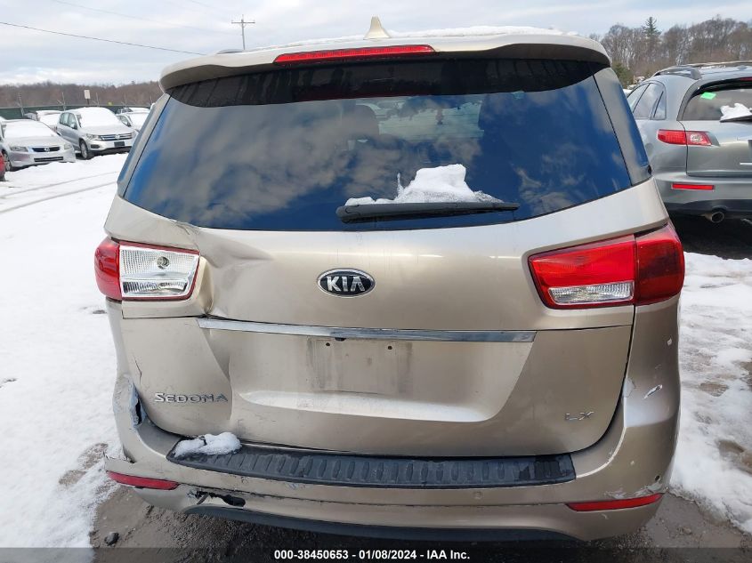 2016 KIA SEDONA LX - KNDMB5C017G619152