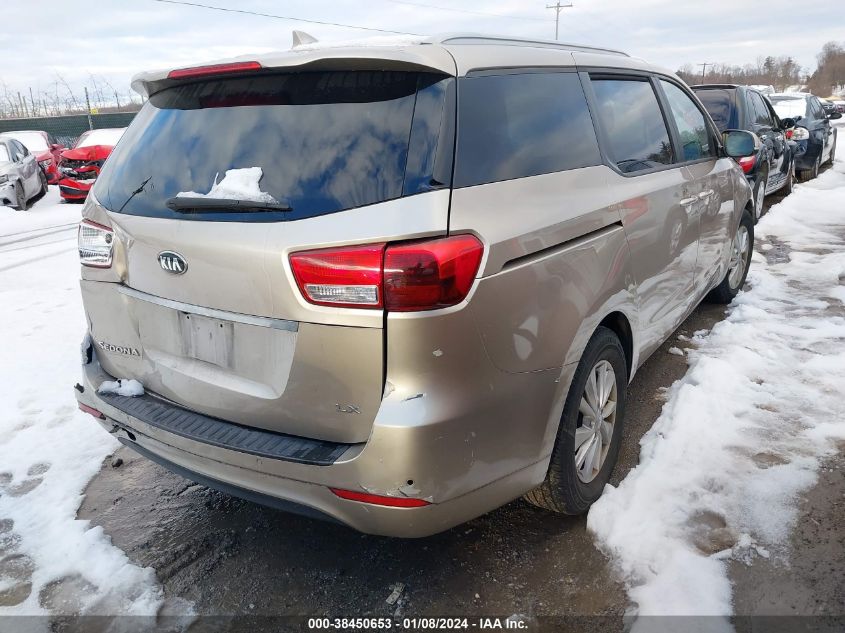 2016 KIA SEDONA LX - KNDMB5C017G619152