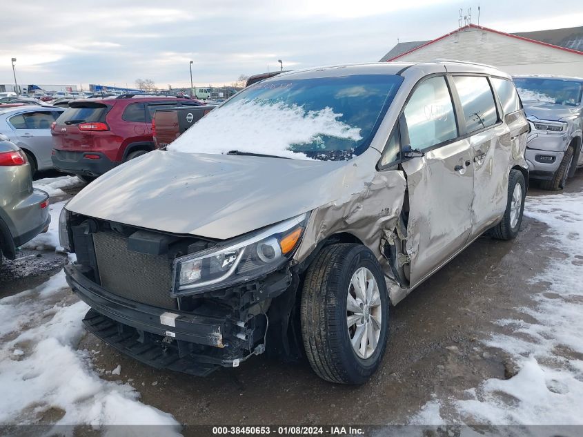 2016 KIA SEDONA LX - KNDMB5C017G619152