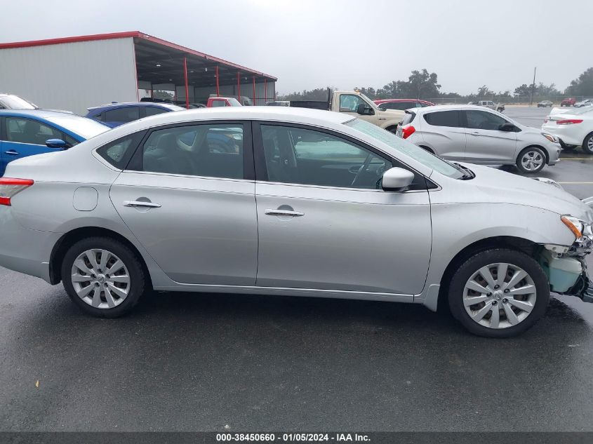 2015 NISSAN SENTRA S/SV/SR/SL - 3N1AB7AP8FY306268