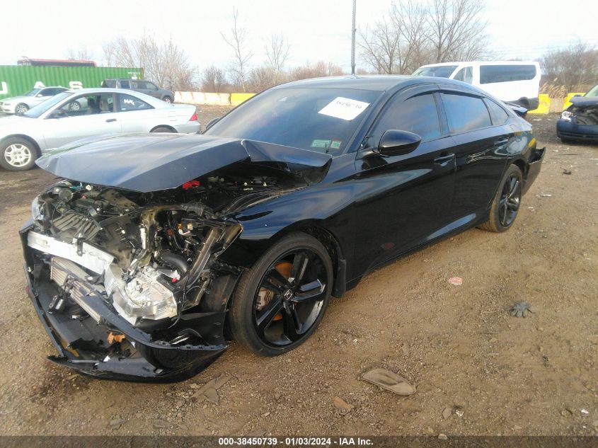 VIN 1HGCV1F35KA135463 2019 HONDA ACCORD SPORT