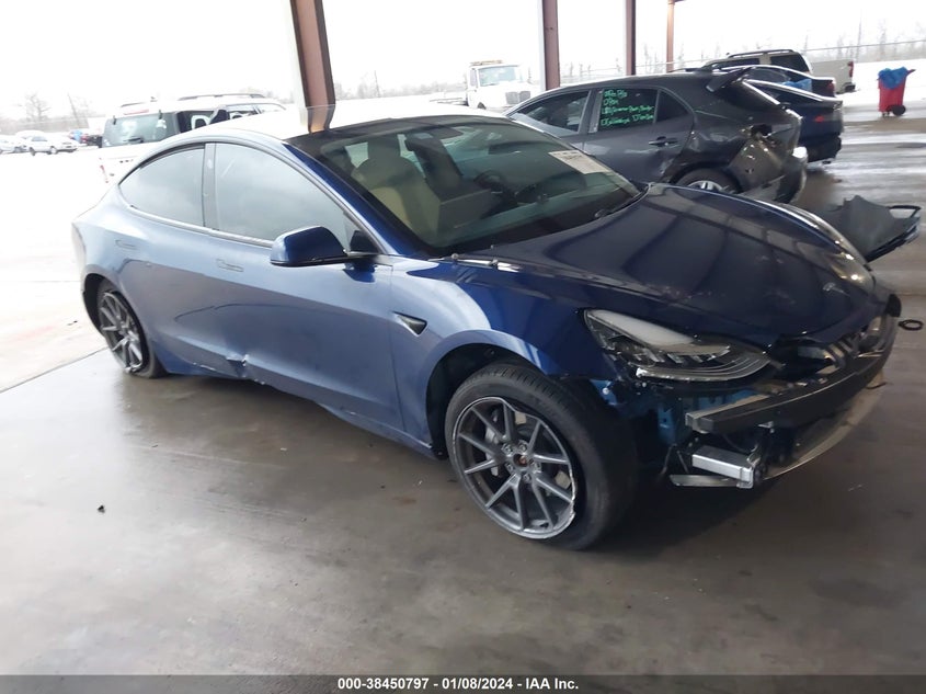 VIN 5YJ3E1EB7MF849001 2021 TESLA MODEL 3 LONG RANGE DUAL MOTOR ALL-WHEEL DRIVE