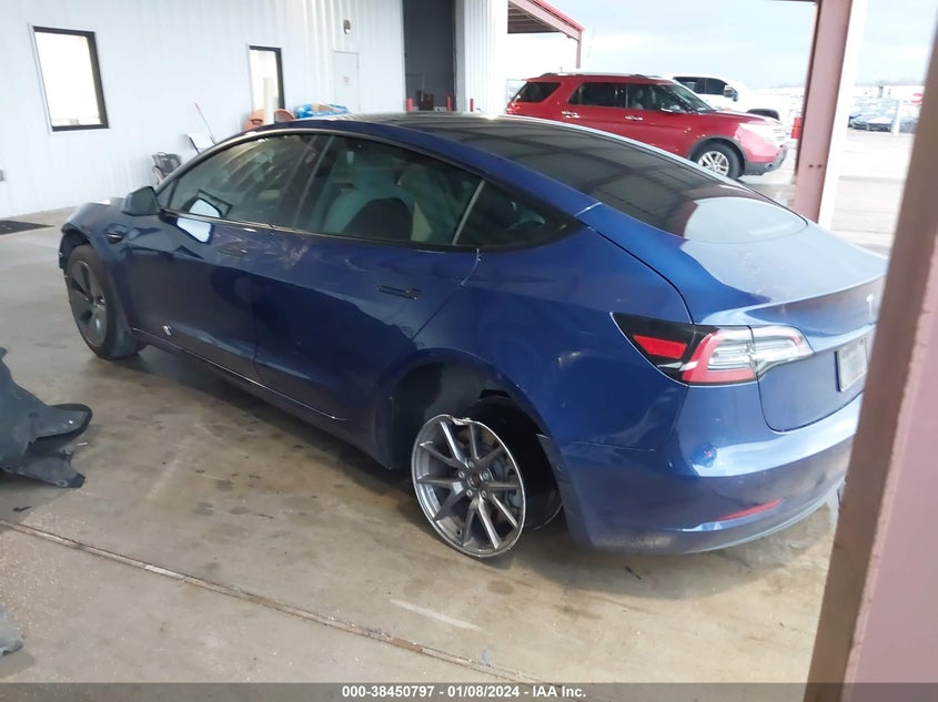 VIN 5YJ3E1EB7MF849001 2021 TESLA MODEL 3 LONG RANGE DUAL MOTOR ALL-WHEEL DRIVE
