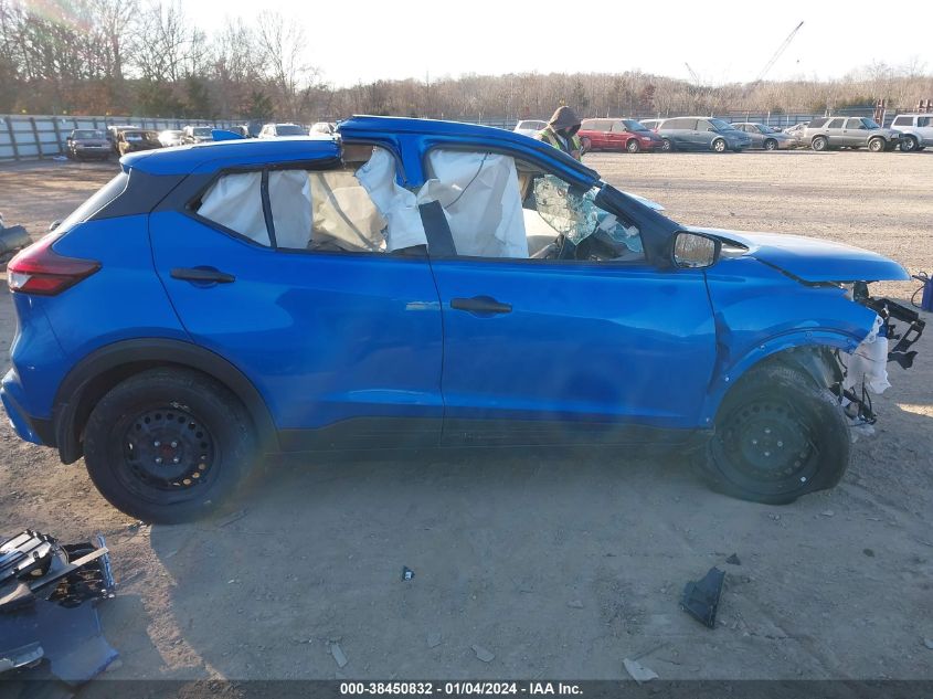 2022 NISSAN KICKS S XTRONIC CVT - 3N1CP5BV9NL517857