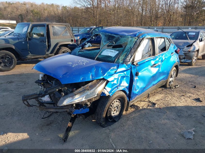2022 NISSAN KICKS S XTRONIC CVT - 3N1CP5BV9NL517857