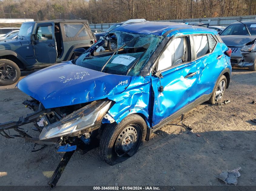 2022 NISSAN KICKS S XTRONIC CVT - 3N1CP5BV9NL517857