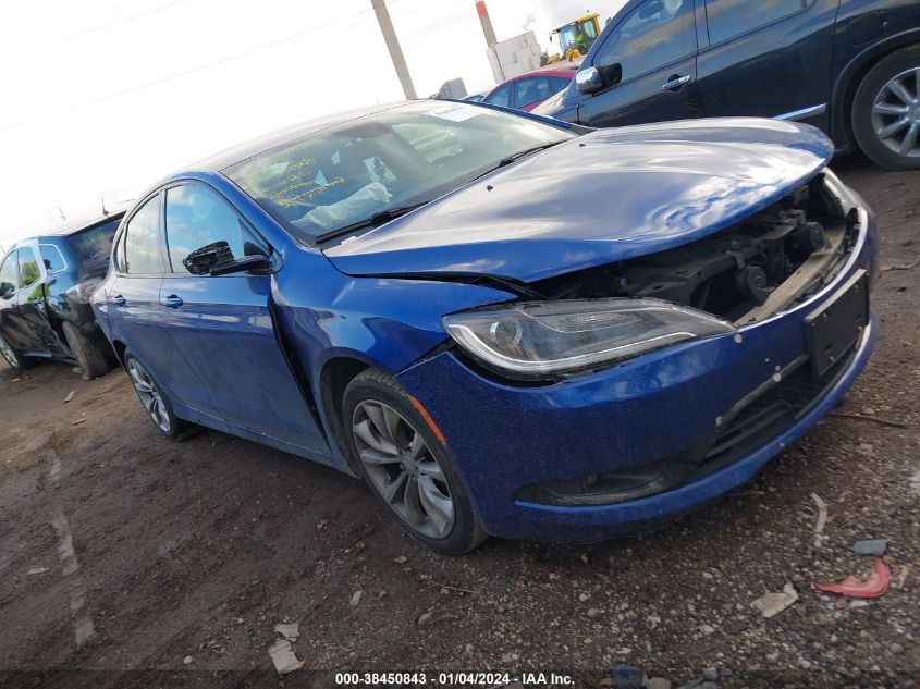 2015 CHRYSLER 200 S - 1C3CCCBB5FN546300
