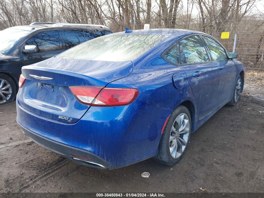 2015 CHRYSLER 200 S - 1C3CCCBB5FN546300