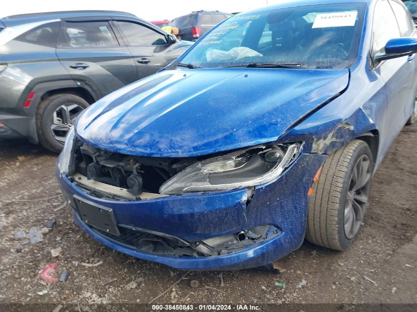 2015 CHRYSLER 200 S - 1C3CCCBB5FN546300