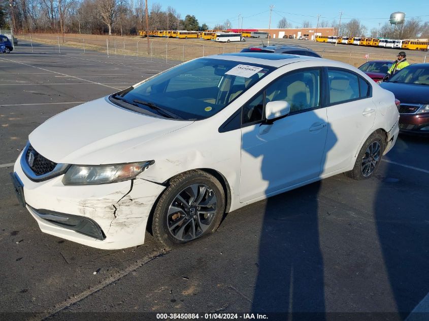 2014 HONDA CIVIC EX - 19XFB2F82EE034369