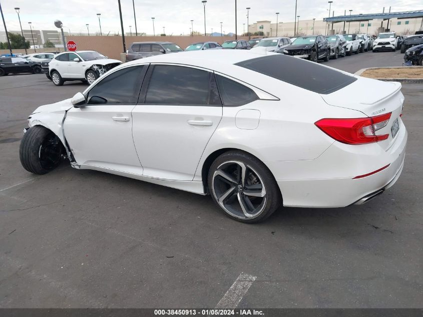 2020 HONDA ACCORD SPORT - 1HGCV1F35LA033713