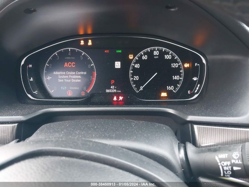 2020 HONDA ACCORD SPORT - 1HGCV1F35LA033713