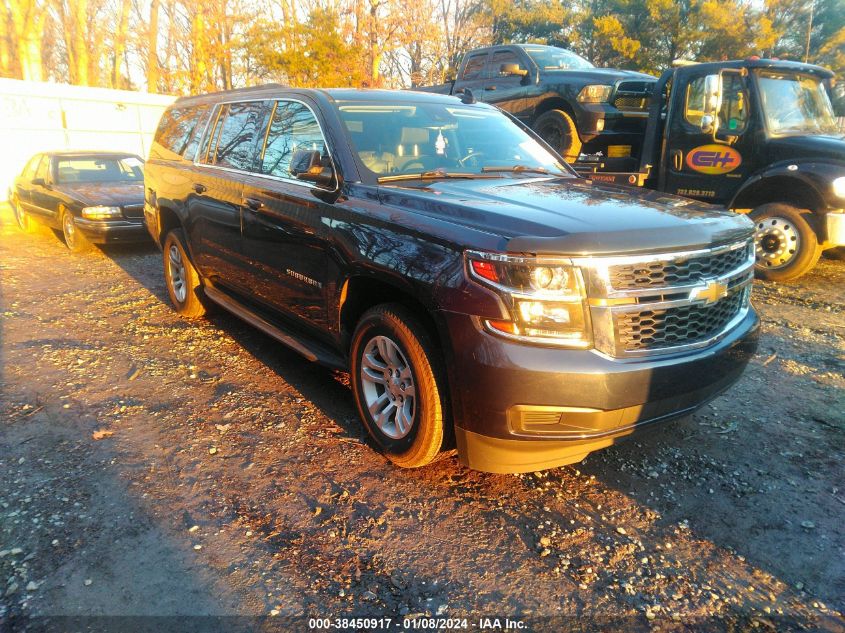 2020 CHEVROLET SUBURBAN K1500 LT - 1GNSKHKC9LR222410