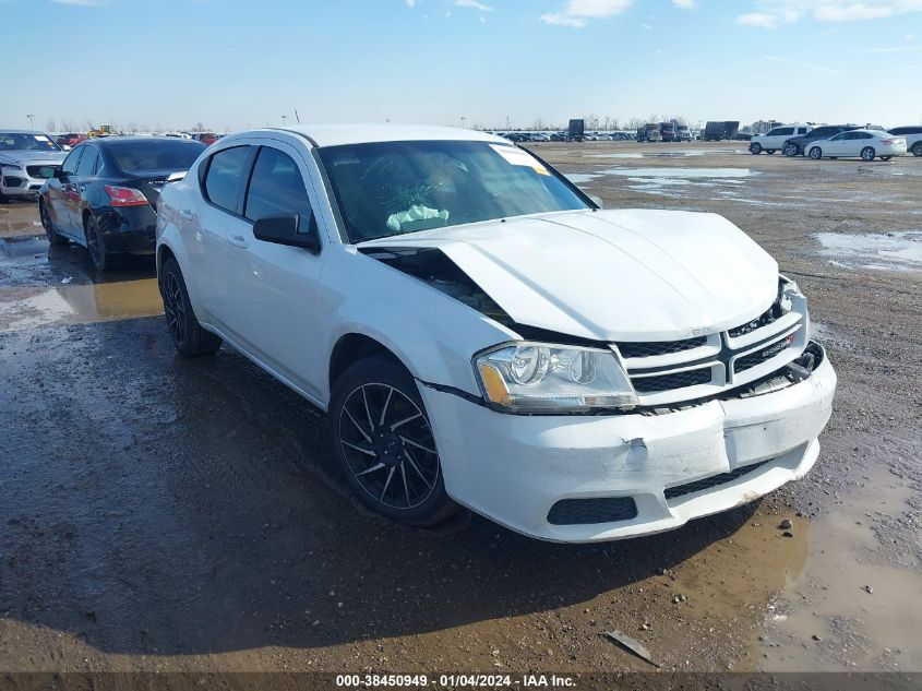 2014 DODGE AVENGER SE - 1C3CDZAB0EN201482