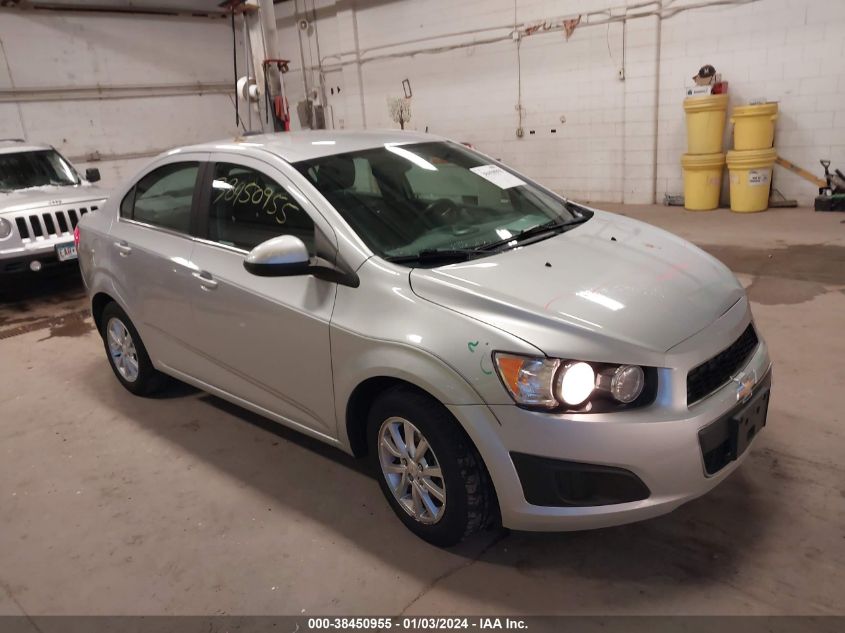 2015 CHEVROLET SONIC LT AUTO - 1G1JC5SH9F4172680