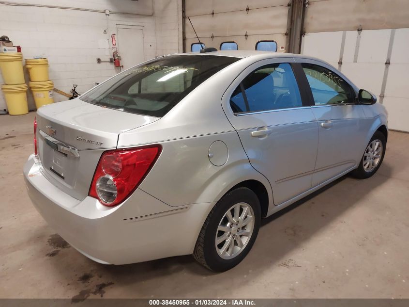 2015 CHEVROLET SONIC LT AUTO - 1G1JC5SH9F4172680