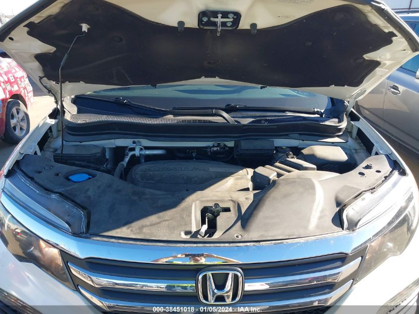 2016 HONDA PILOT LX - 5FNYF5H16GB024102