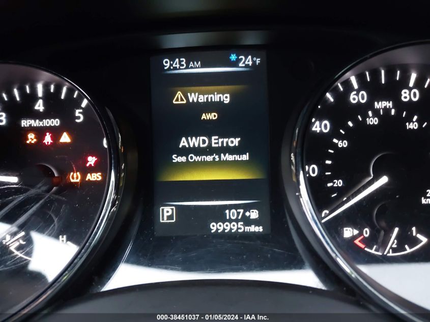 2017 NISSAN ROGUE SV - 5N1AT2MV3HC822522