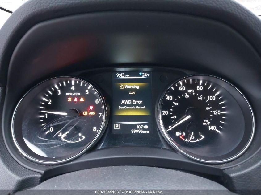 2017 NISSAN ROGUE SV - 5N1AT2MV3HC822522