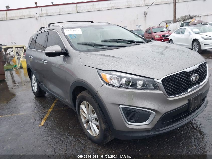 2018 KIA SORENTO 2.4L LX - 5XYPGDA30JG349911