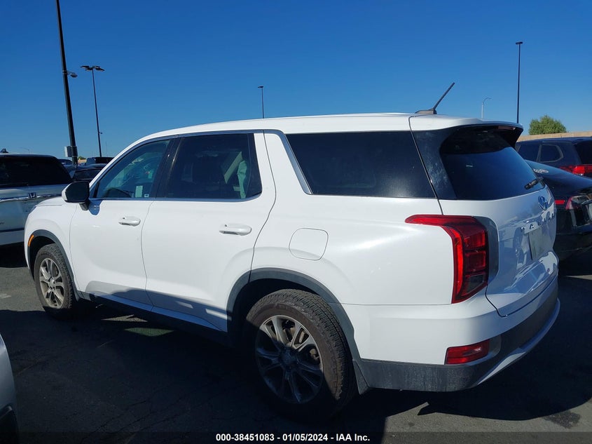 VIN KM8R14HE0LU052734 2020 HYUNDAI PALISADE SE