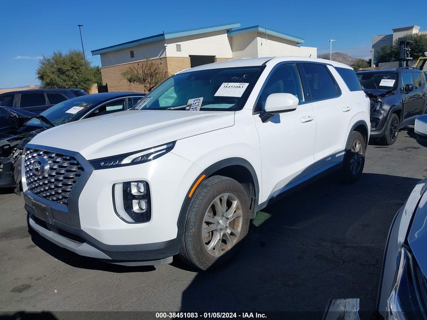 VIN KM8R14HE0LU052734 2020 HYUNDAI PALISADE SE
