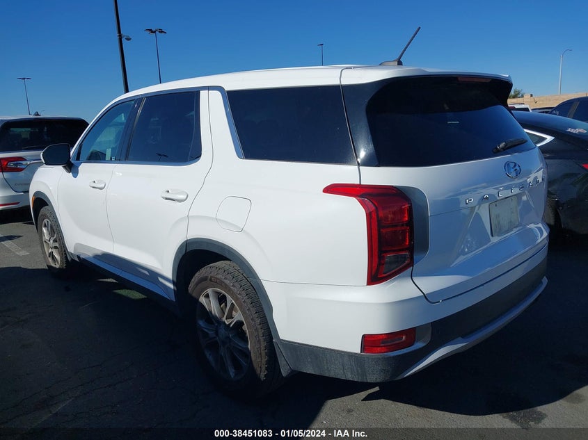 VIN KM8R14HE0LU052734 2020 HYUNDAI PALISADE SE