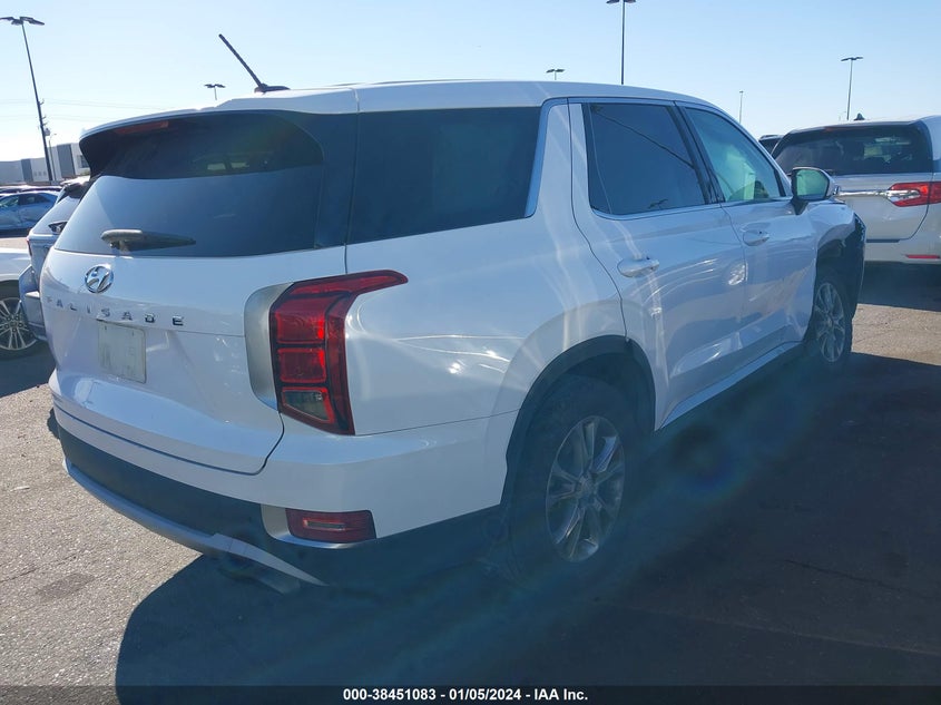 VIN KM8R14HE0LU052734 2020 HYUNDAI PALISADE SE
