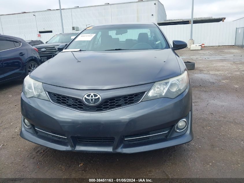 2013 TOYOTA CAMRY SE - 4T1BF1FK8DU297423