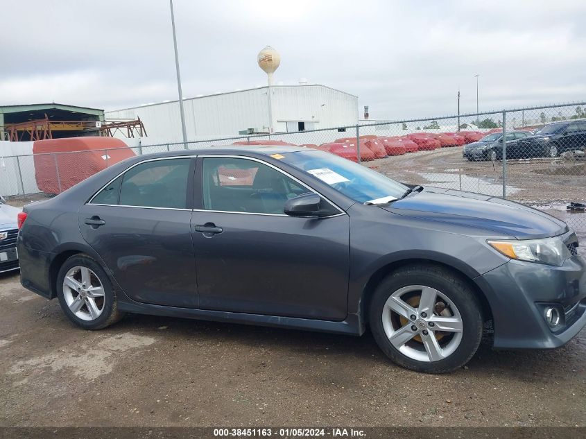 2013 TOYOTA CAMRY SE - 4T1BF1FK8DU297423