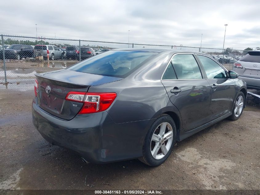 2013 TOYOTA CAMRY SE - 4T1BF1FK8DU297423