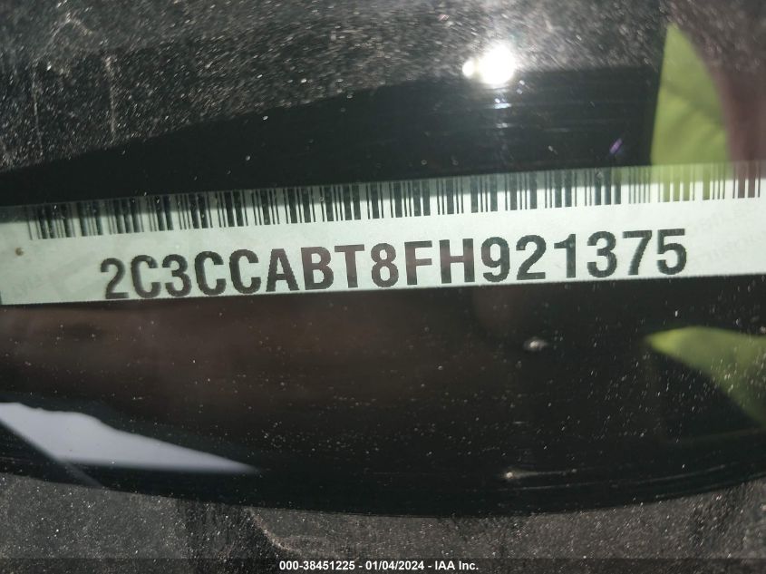 2015 CHRYSLER 300 S - 2C3CCABT8FH921375
