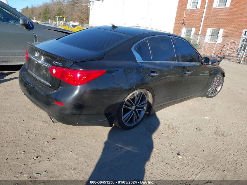 2014 INFINITI Q50 HYBRID SPORT - JN1AV7AP6EM691614