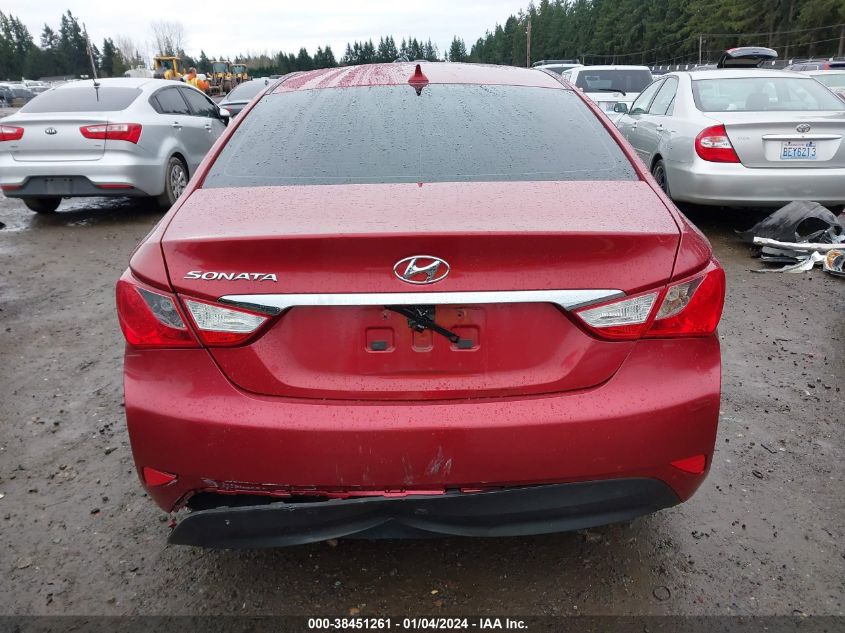 2014 HYUNDAI SONATA GLS - 5NPEB4AC0EH829998