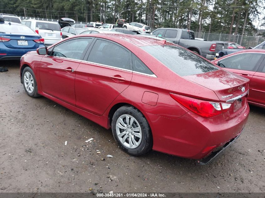 2014 HYUNDAI SONATA GLS - 5NPEB4AC0EH829998