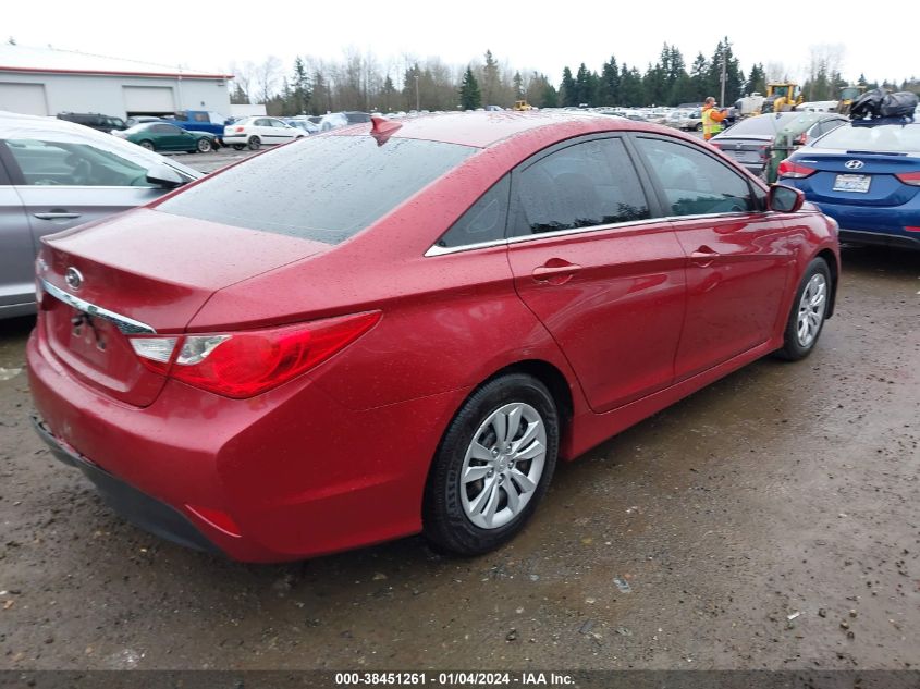 2014 HYUNDAI SONATA GLS - 5NPEB4AC0EH829998