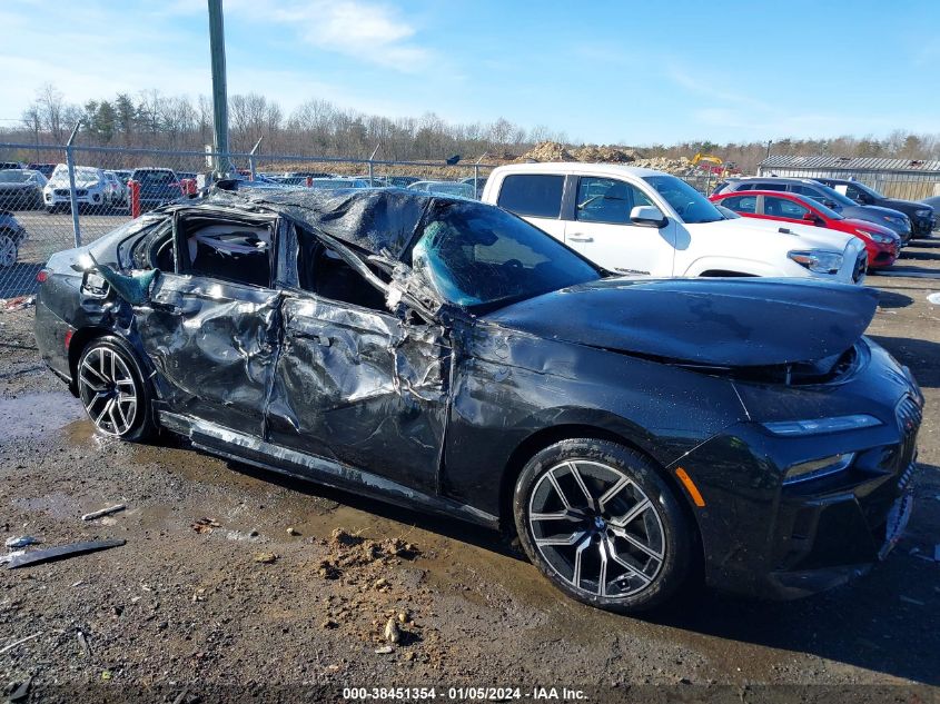 2023 BMW I7 XDRIVE60 WBY53EJ06PCL65170