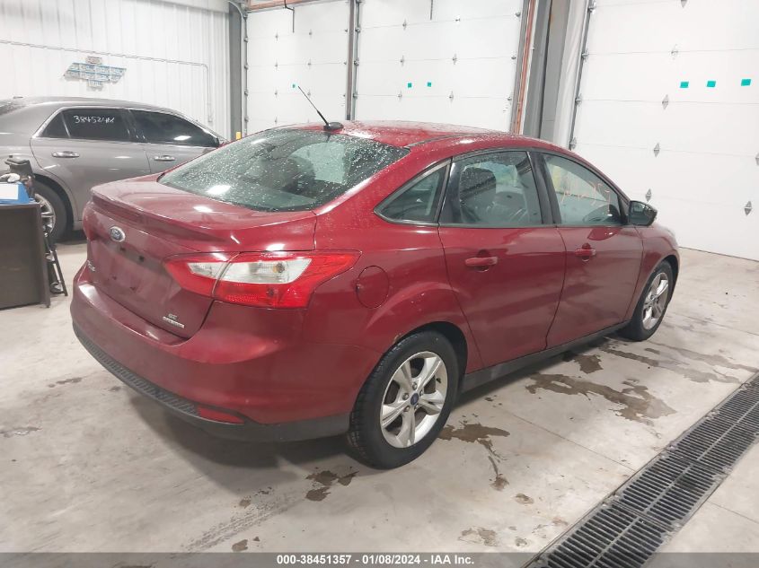 2014 FORD FOCUS SE - 1FADP3F28EL379381