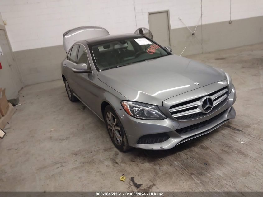 2015 MERCEDES-BENZ C 300 4MATIC/LUXURY 4MATIC/SPORT 4MATIC - 55SWF4KB0FU081833
