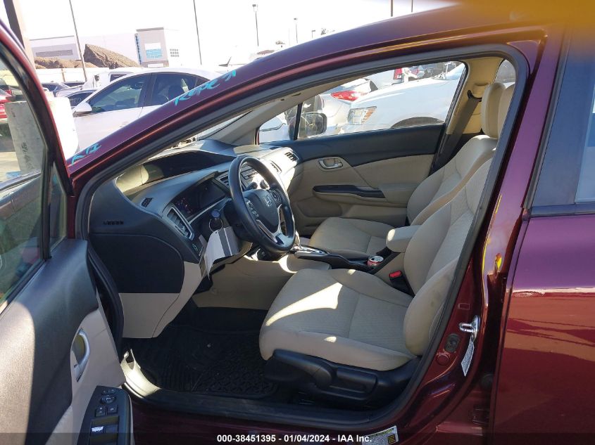 2015 HONDA CIVIC LX - 19XFB2F59FE260884