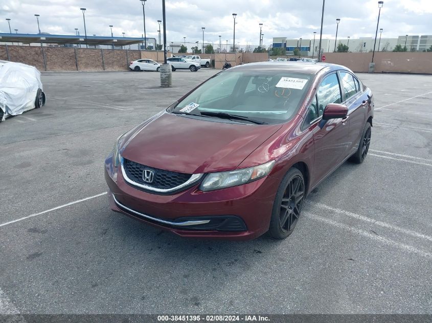 2015 HONDA CIVIC LX - 19XFB2F59FE260884