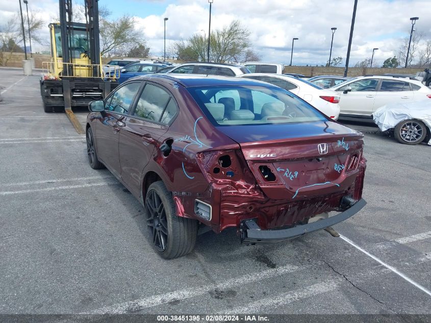 2015 HONDA CIVIC LX - 19XFB2F59FE260884