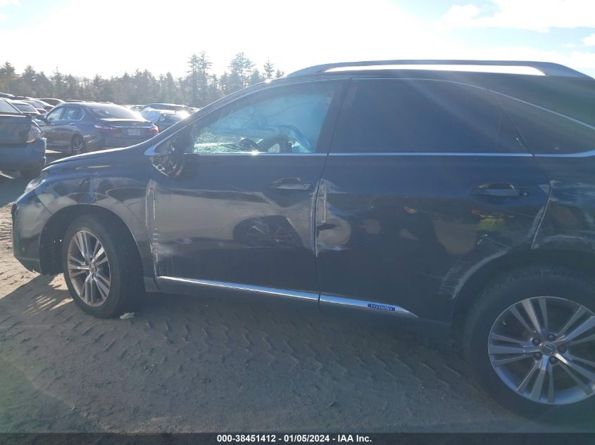 2015 LEXUS RX 450H - 2T2BC1BA3FC005375