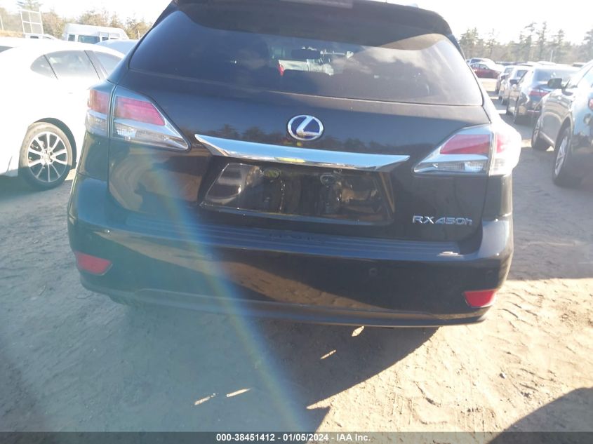 2015 LEXUS RX 450H - 2T2BC1BA3FC005375