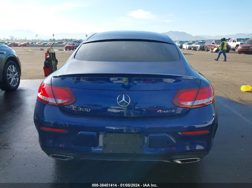 2017 MERCEDES-BENZ C 300 4MATIC - WDDWJ4KB2HF506795