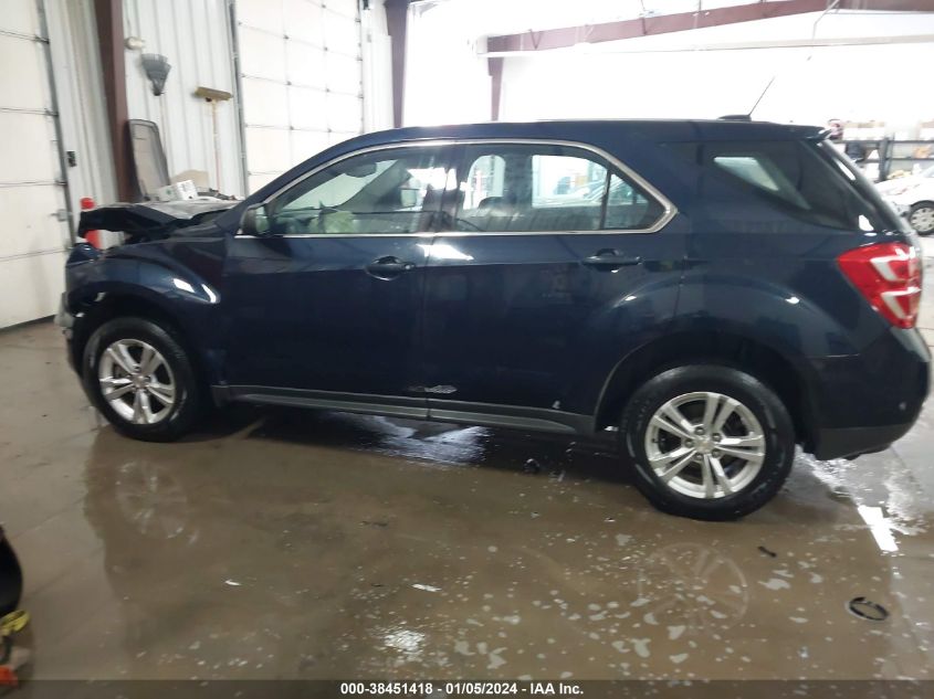 2016 CHEVROLET EQUINOX LS - 2GNALBEK8G1122435